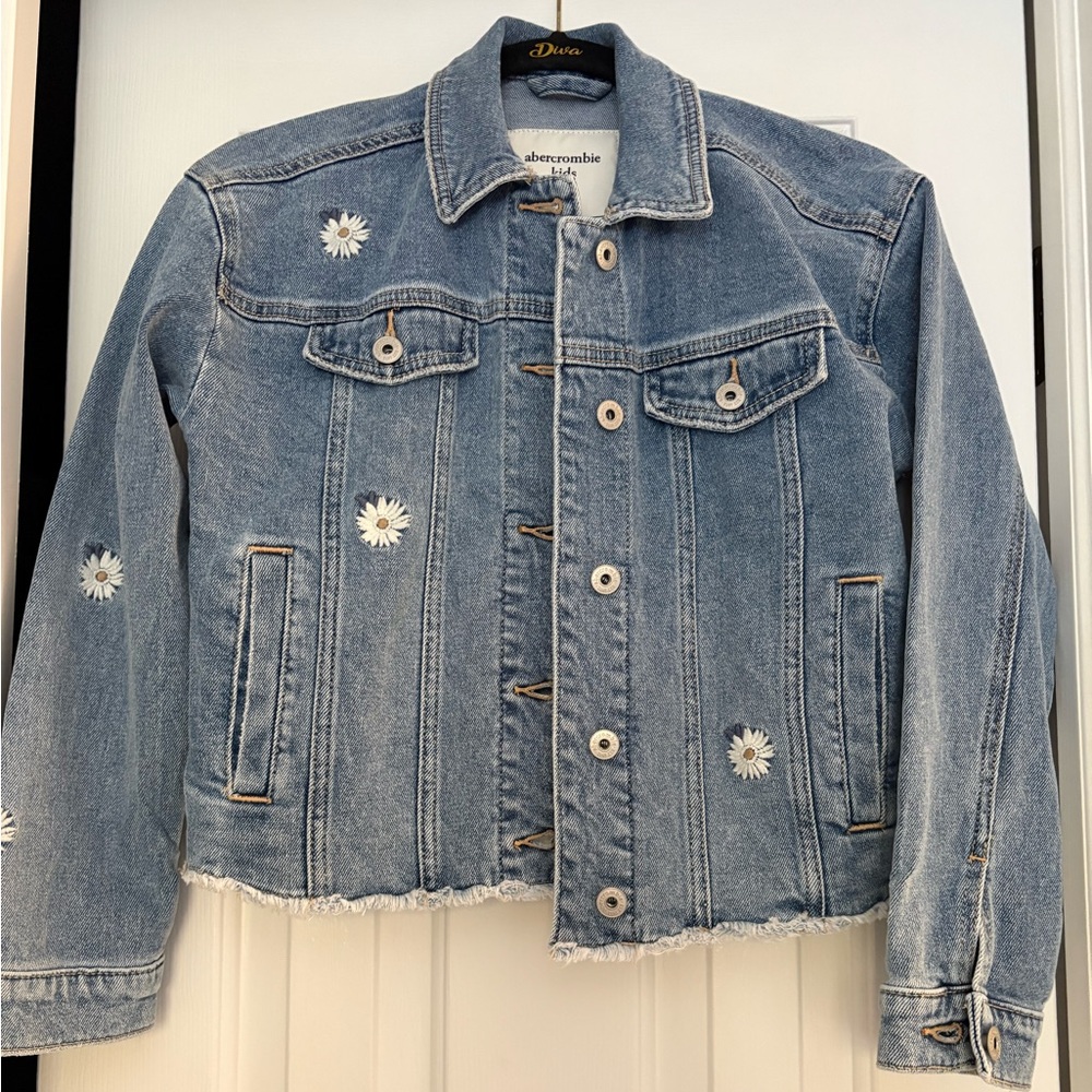 Abercrombie Kids Light Blue Denim Jacket